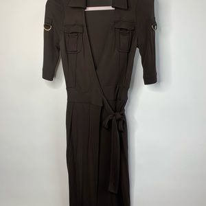 Diane Von Furstenberg Wrap Dress Brown Size 4